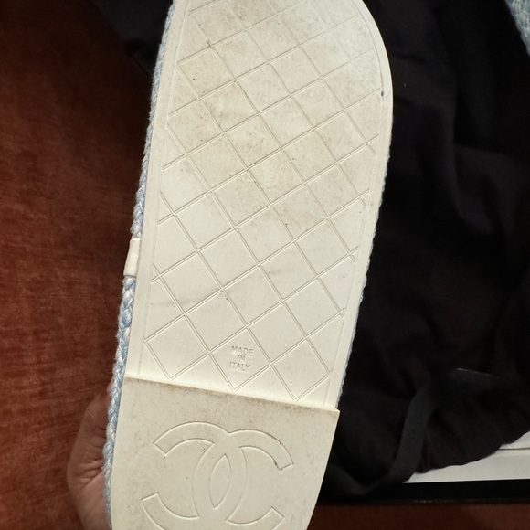 Chanel sandals, only wore once. - Picture 5 of 6